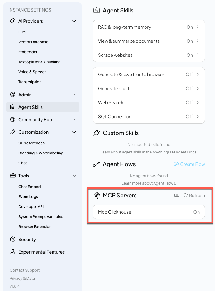 MCP servers готовы